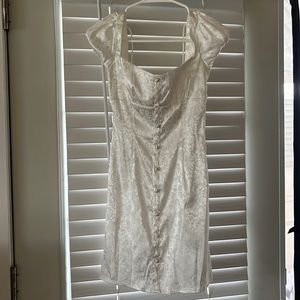 White summer dress